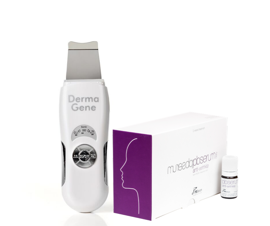 DermaGene Ultrahangos Peeling készülék csomagban PBSerum Anti wrinkle DermaGene Ultrahangos Peeling készülék csomagban PBSerum Anti wrinkle