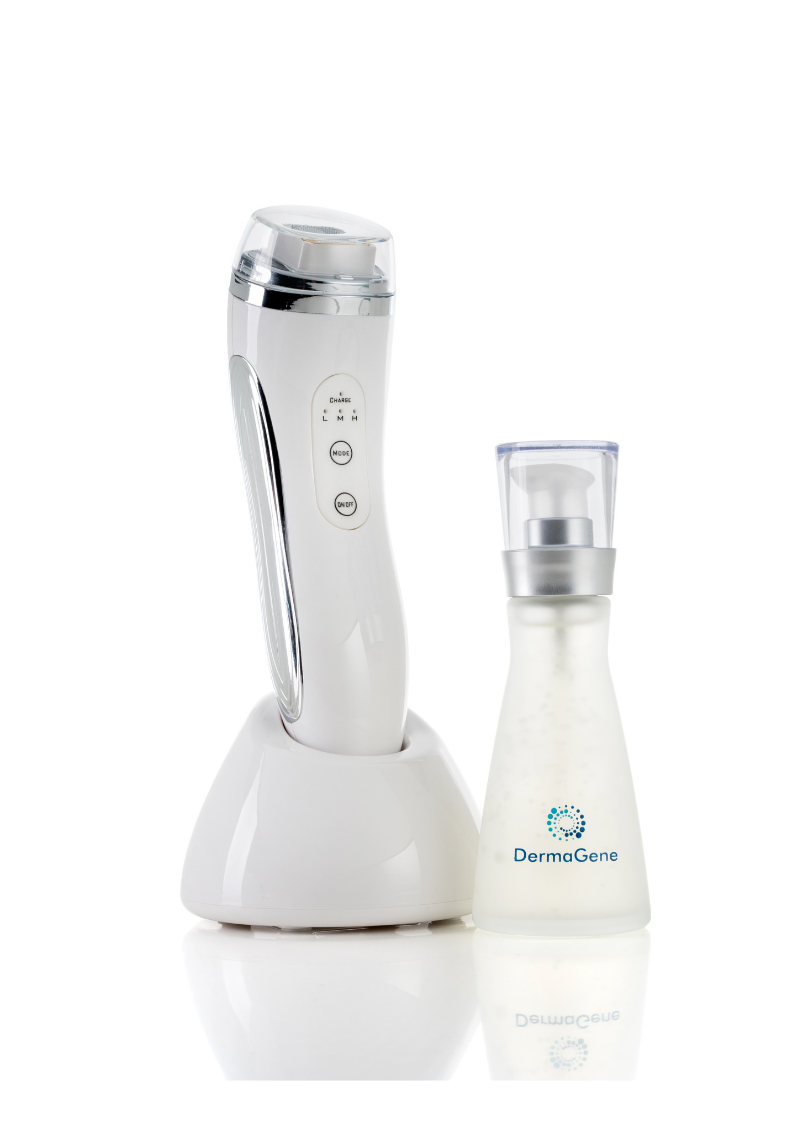 DermaGene Thermage Rádiórekvenciás készülék csomagban DermaGene Hialuronsavas Ultrahang gél DermaGene Thermage Rádiórekvenciás készülék csomagban DermaGene Hialuronsavas Ultrahang gél