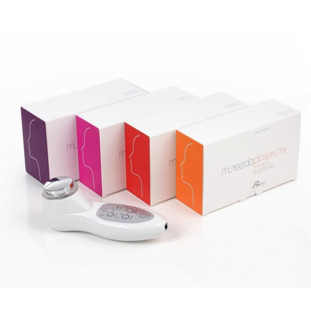 DermaGene® Ultrahangos és LED Terápiás Hatóanyag Bejuttató Készülék + PBSerum Csomagban