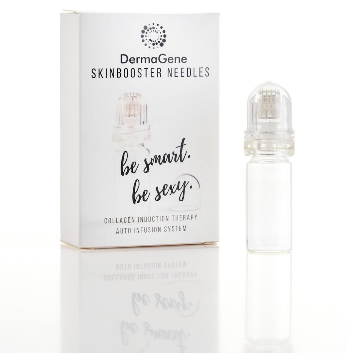 DermaGene® Skin BOOSTER NEEDLES Hatóanyag Bejuttató és Ránckezelő Arcroller DermaGene® Skin BOOSTER NEEDLES Hatóanyag Bejuttató és Ránckezelő Arcroller