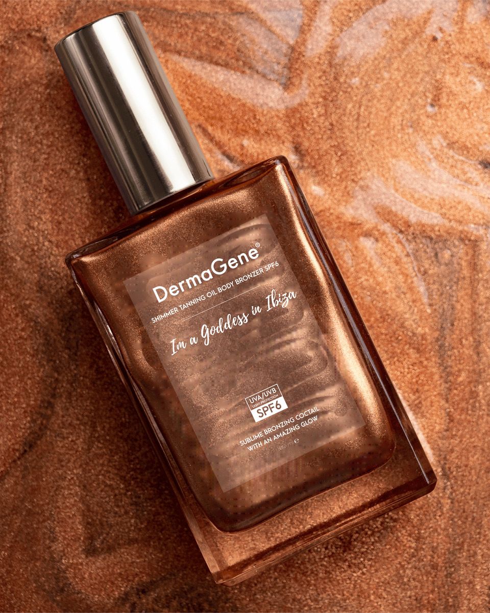 DermaGene® I'm a Goddess in Ibiza Glow Tanning Oil DermaGene® I'm a Goddess in Ibiza Glow Tanning Oil
