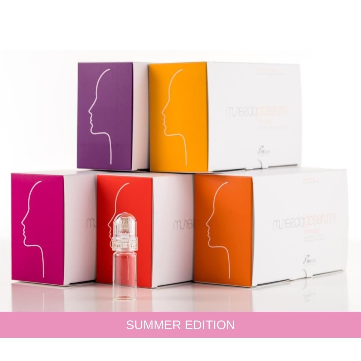 DermaGene® Skin BOOSTER NEEDLES Hatóanyag Bejuttató és Ránckezelő Arcroller SUMMER EDITION + PBSerum Csomagban DermaGene® Skin BOOSTER NEEDLES Hatóanyag Bejuttató és Ránckezelő Arcroller SUMMER EDITION + PBSerum Csomagban