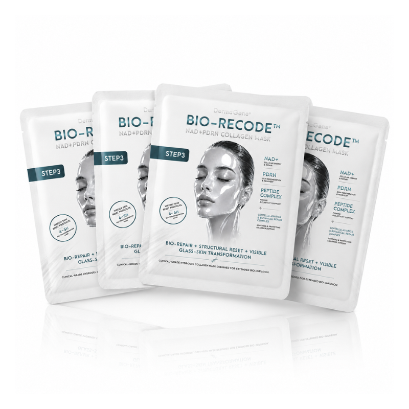 DermaGene® STEP 3 BIO-RECODE™ NAD+ PDRN Bio-Collagen Weekly Reset Mask (4 db)